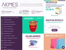 Tablet Screenshot of akmes.pl